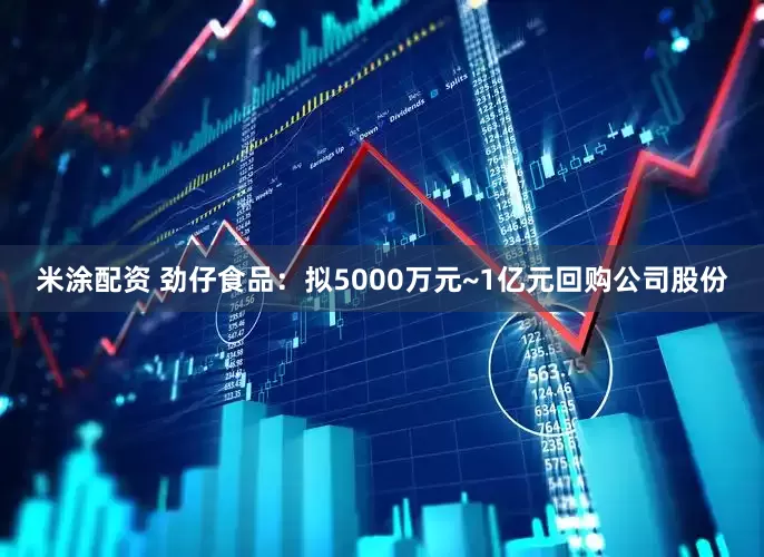 米涂配资 劲仔食品：拟5000万元~1亿元回购公司股份